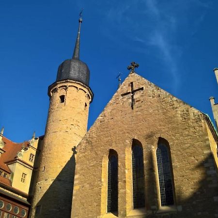 Pension Am Rosental Merseburg Exteriör bild