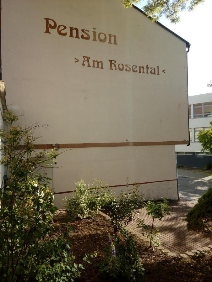 Pension Am Rosental Merseburg Exteriör bild