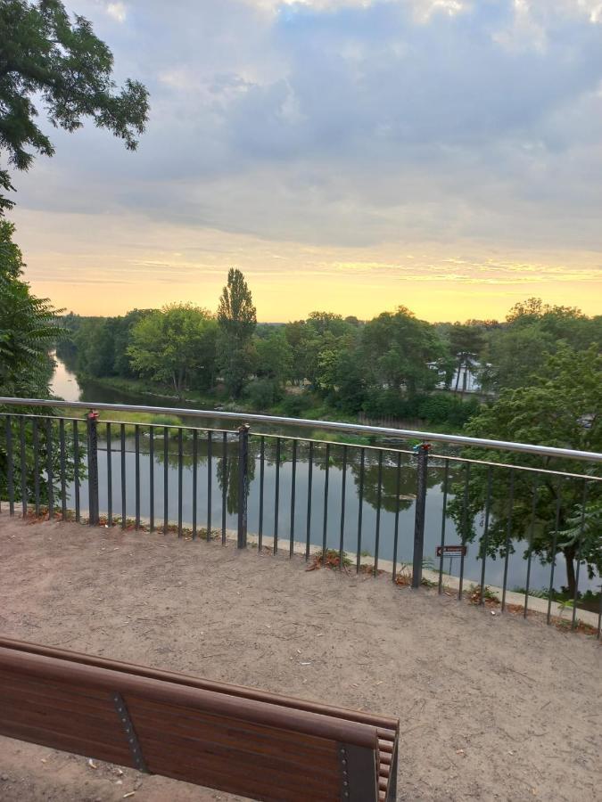Pension Am Rosental Merseburg Exteriör bild